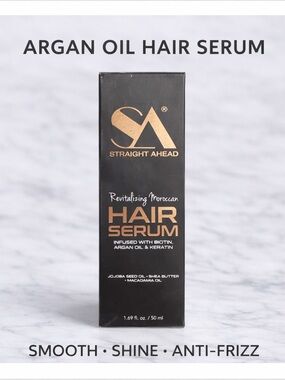 Argan Oil Hair Serum Moroccan Oil Style Anti-Frizz Shine Treatment NEW